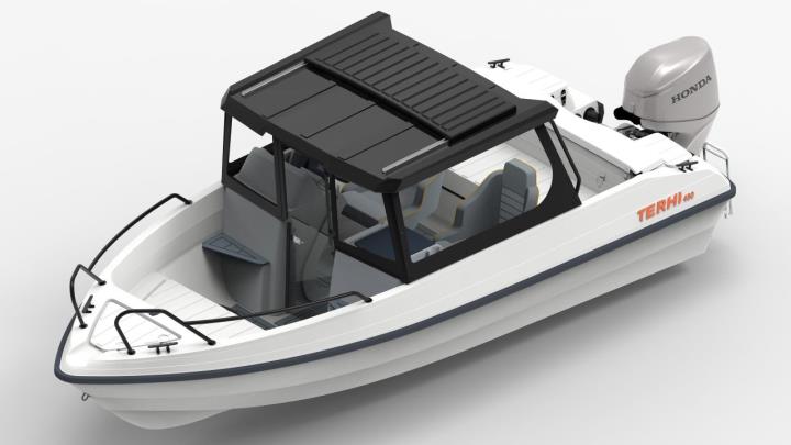 Terhi 480 Cabin: Terhi 480C/Honda 60 MÄSSERBJUDANDE!