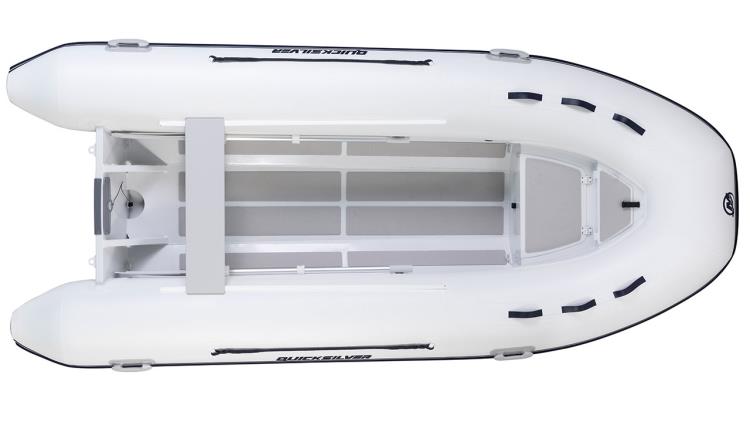 Quicksilver 380 ALU-RIB White