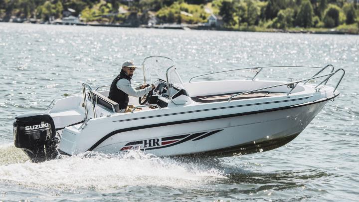 HR 480SC: HR480sc/Suzuki DF60 VÅRFYND!
