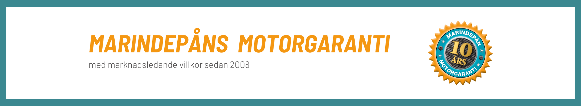 10 års motorgaranti